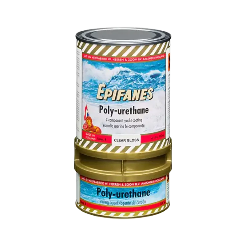 Poliüretan Kaplama Şeffaf Parlak 750 gr Epifanes PUCG.750