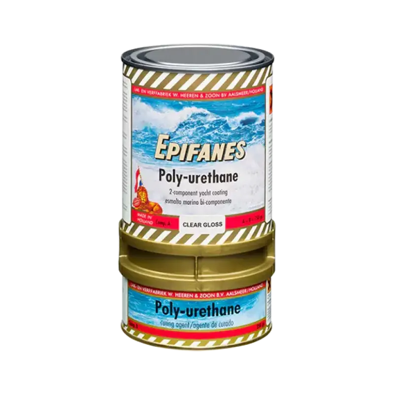 Poliüretan Kaplama Şeffaf Parlak 750 gr Epifanes PUCG.750