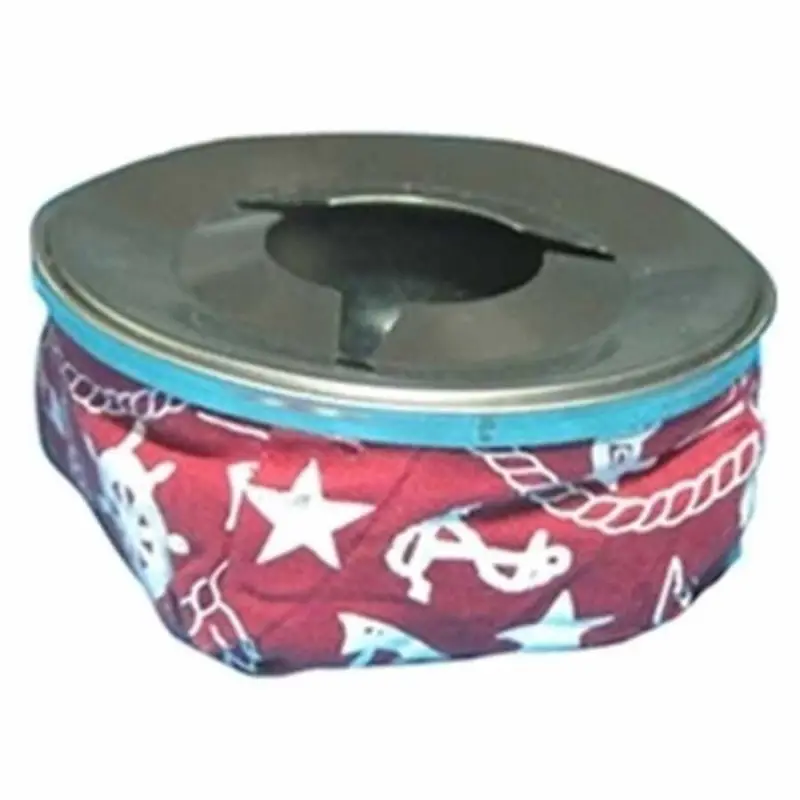 Rüzgar Geçirmez Küllük, Paslanmaz Çelik - Mavi