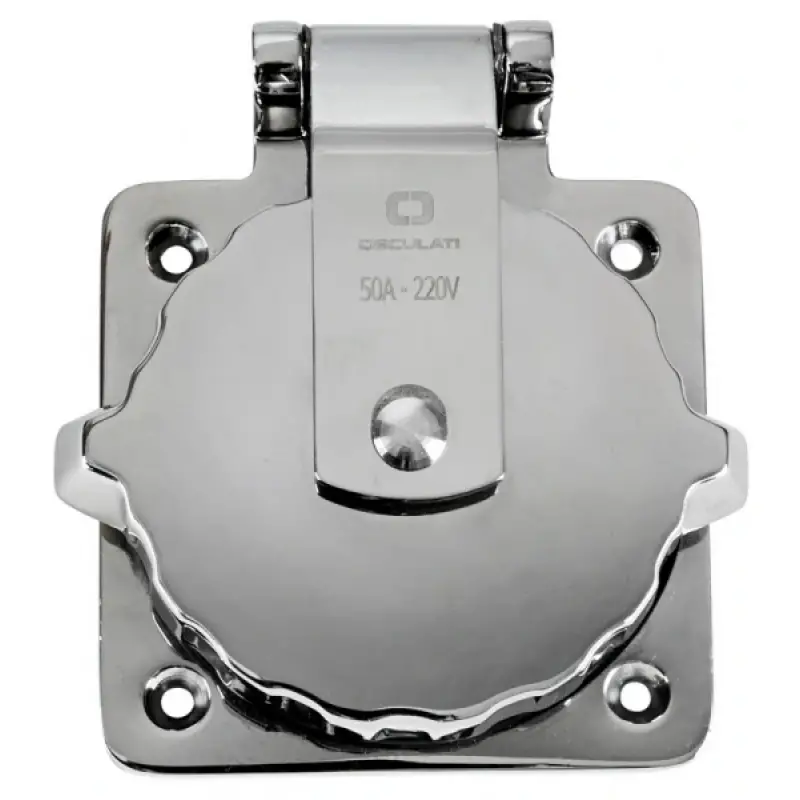 Sahil Besleme Prizi 220V-50A Paslanmaz Çelik