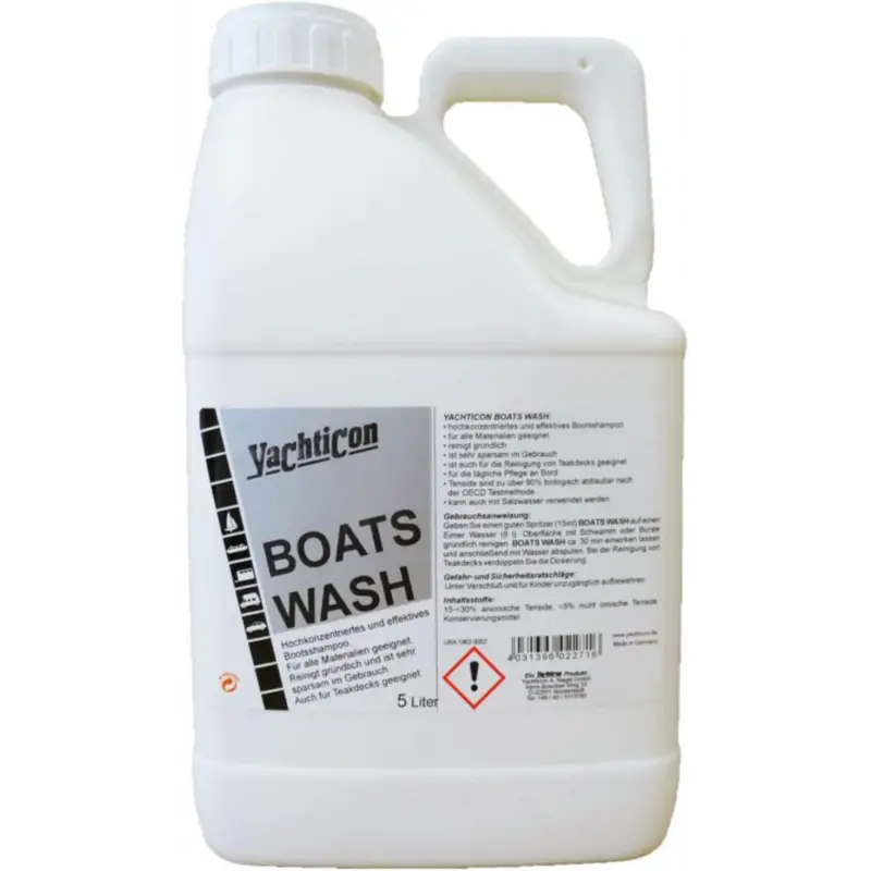 Tekne Temizleme Deterjanı 5 Litre Yachticon