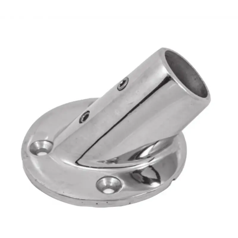 Vardavela & Tente Ayağı, Paslanmaz Çelik, 25mm 45°