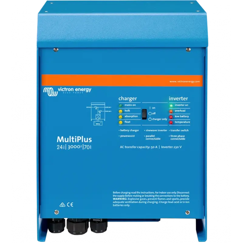 Victron Energy Multiplus Invertör-Redresör - 12V, 500W, 20A-16A