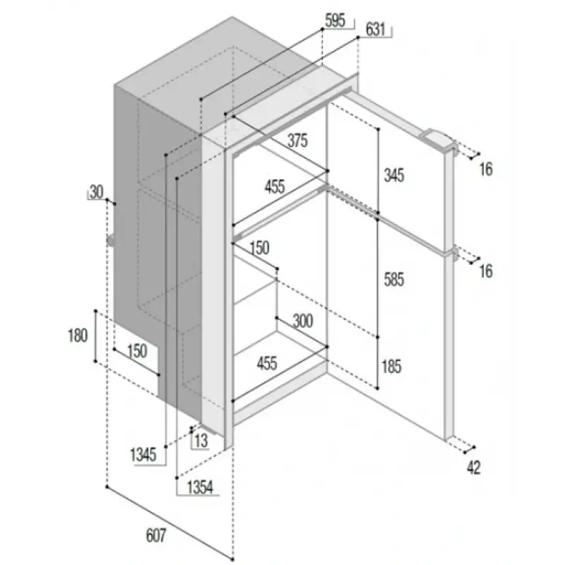 Vitrifrigo Buzdolabı Derin Dondurucu Model DP2600i
