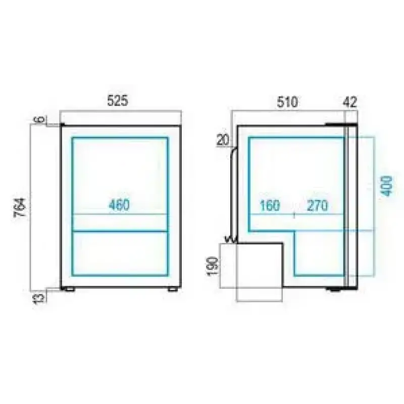 Vitrifrigo Buzdolabı Model C115i
