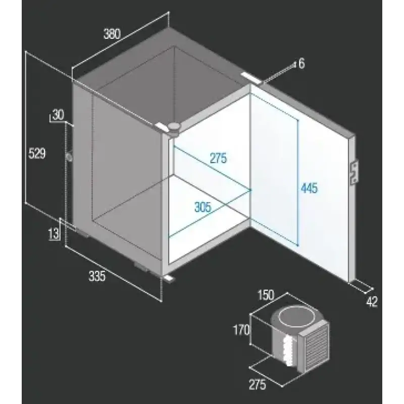 Vitrifrigo Buzdolabı Model C42L