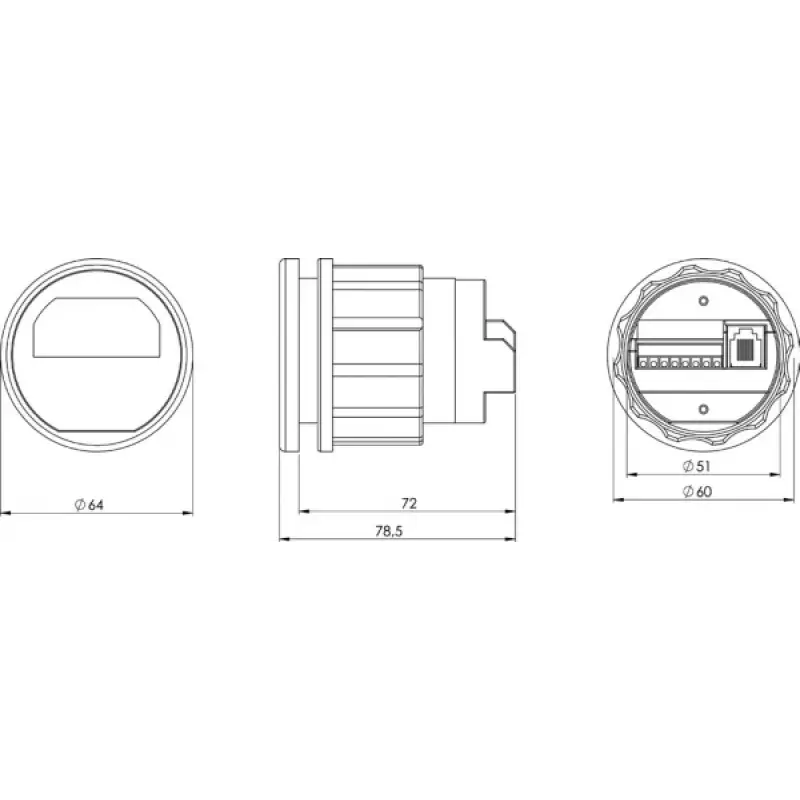 Whısper Basıc AKÜ Monitörü12-24V