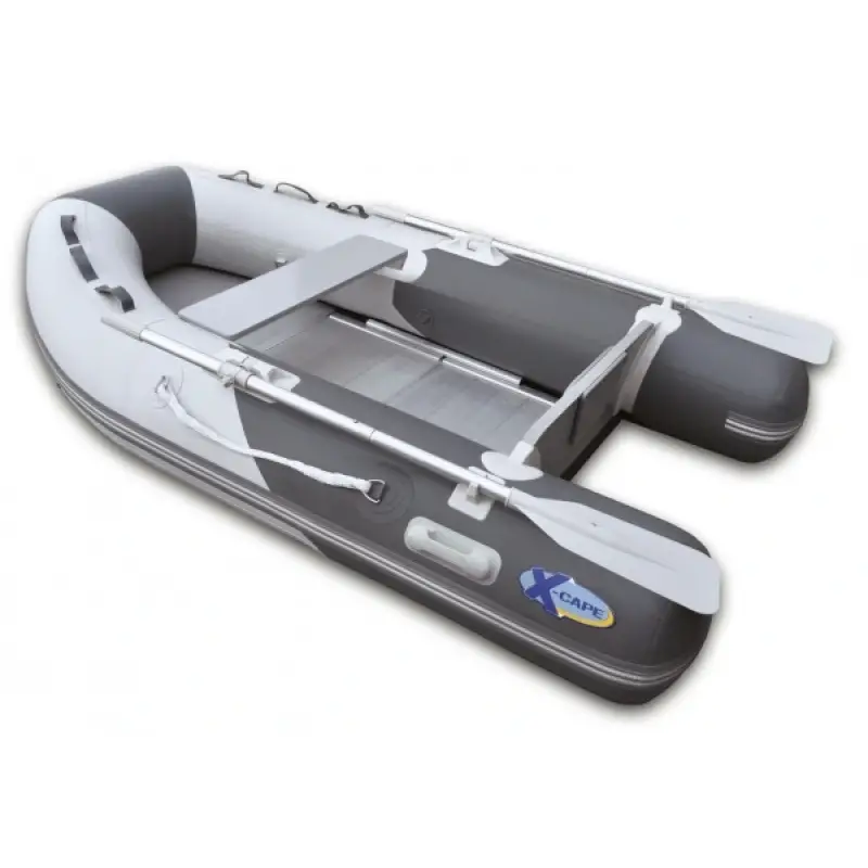 X-Cape Alüminyum Tabanlı Şişme Bot 230 Koyu Gri - Açık Gri