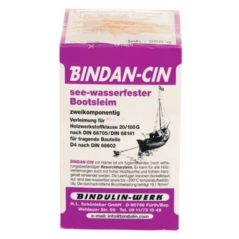 Yachticon Çift Komponentli Ahşap Tutkalı 250 Gr