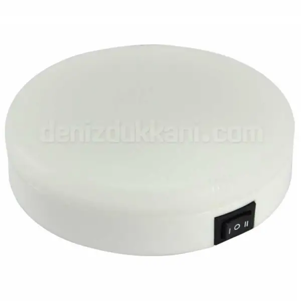 12 Ledli Tavan Lambası Kırmızı-Beyaz Işık