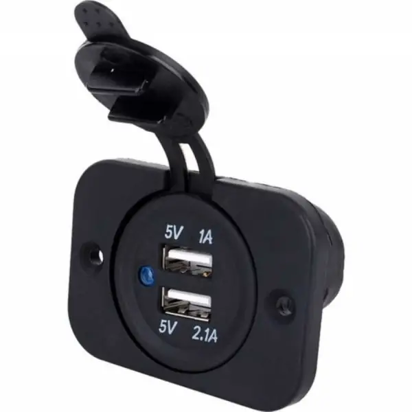 2’li USB Soketi 12-24 Volt