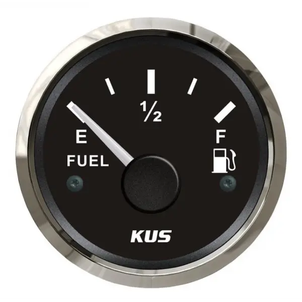 Kus Yakıt Seviye Göstergesi 12-24V, 33-240 Ω - Siyah