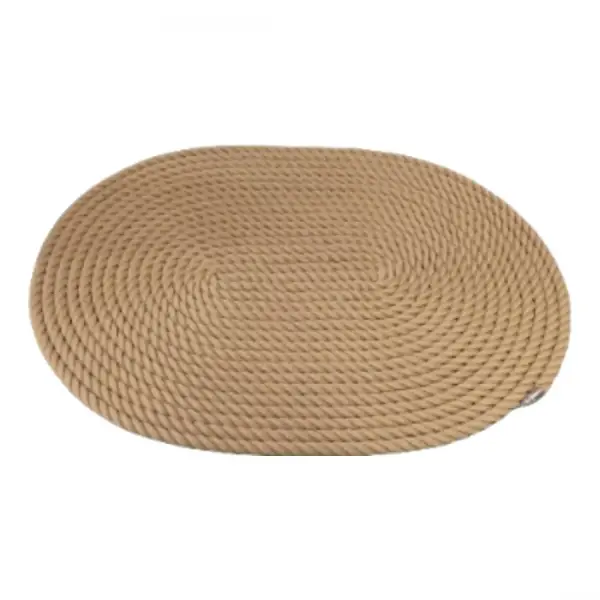 CaptainRA Özel Halat Tasarım Paspas Bej