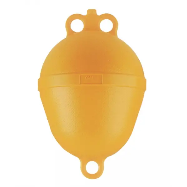 Çift Bağlama Halkalı Armut Şamandıra (Sarı)