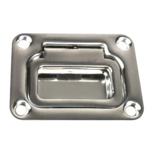 Gömme Kapak Kulpu, 76x57mm, 304 Kalite Paslanmaz