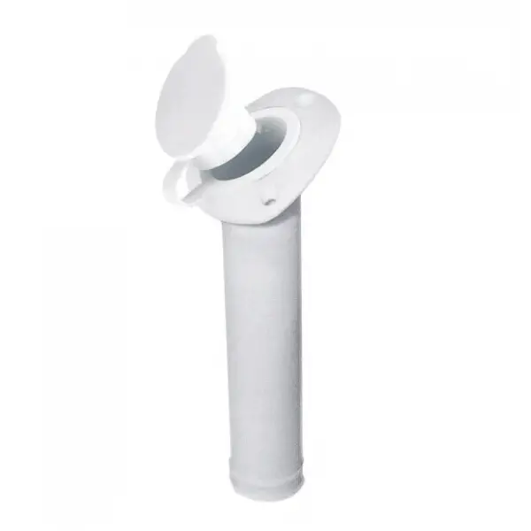 Gömme Olta Ayağı, Kapaklı, Plastik Beyaz