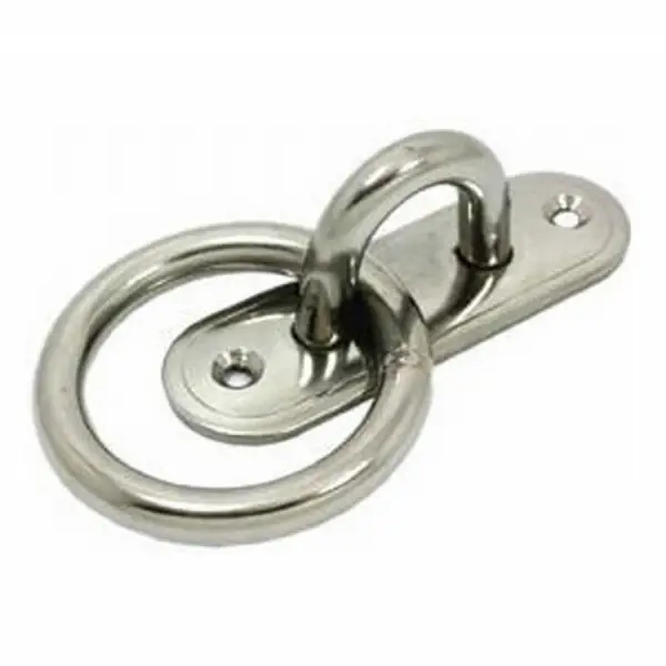 Halkalı Krom Mapa 2 Delikli - 8mm