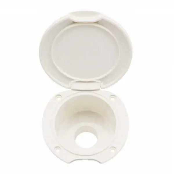 Kapaklı Duş Yuvası, Düz, Plastik Ø70mm