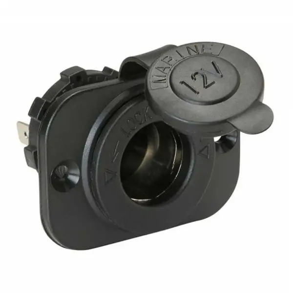 Kapaklı Marin Şarj Soketi 12V