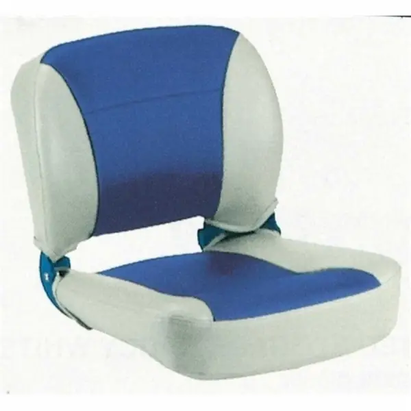 Katlanır Koltuk Mavi Beyaz