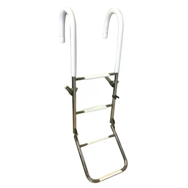 Krom Merdiven Katlanır 4 Basamaklı 35x120cm