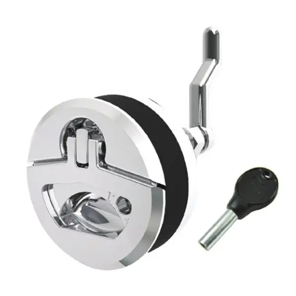 Motor Kapağı Kulpu, Kilitli, Paslanmaz Çelik