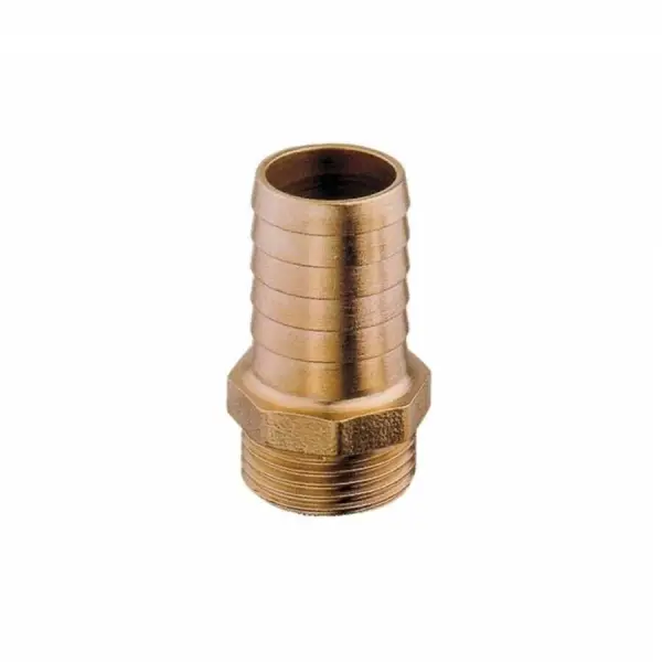 Pirinç Sarı Hortum Rekoru - Hortum: 10mm - Diş: 1/2