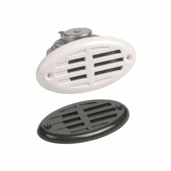 Plastik Gömme Korna 12V Beyaz