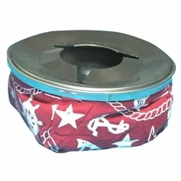 Rüzgar Geçirmez Küllük, Paslanmaz Çelik - Kırmızı