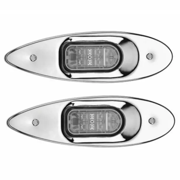 Sancak - İskele Ledli Gömme Seyir Feneri / Krom