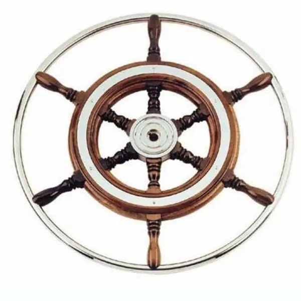 Savoretti T3 Krom Çemberli Dümen Simidi - 49cm