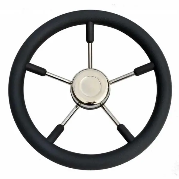 Savoretti Tipo 9 Poliüretan Dümen Simidi - 35cm - Siyah