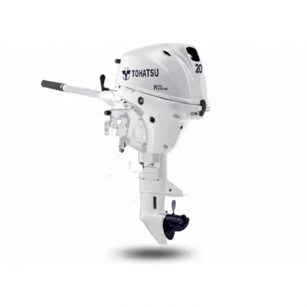 Tohatsu - MFS20EW L - Uzun şaft manuel BEYAZ