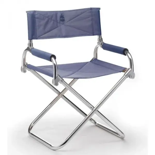 Tekne Karavan için katlanır Güverte Sandalyesi VENUS Mavi