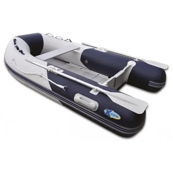 X-Cape Alüminyum Tabanlı Şişme Bot 230 Lacivert-Açık Gri