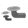 Krom Flanşlı Plastik Yer Süzgeçi 38 mm
