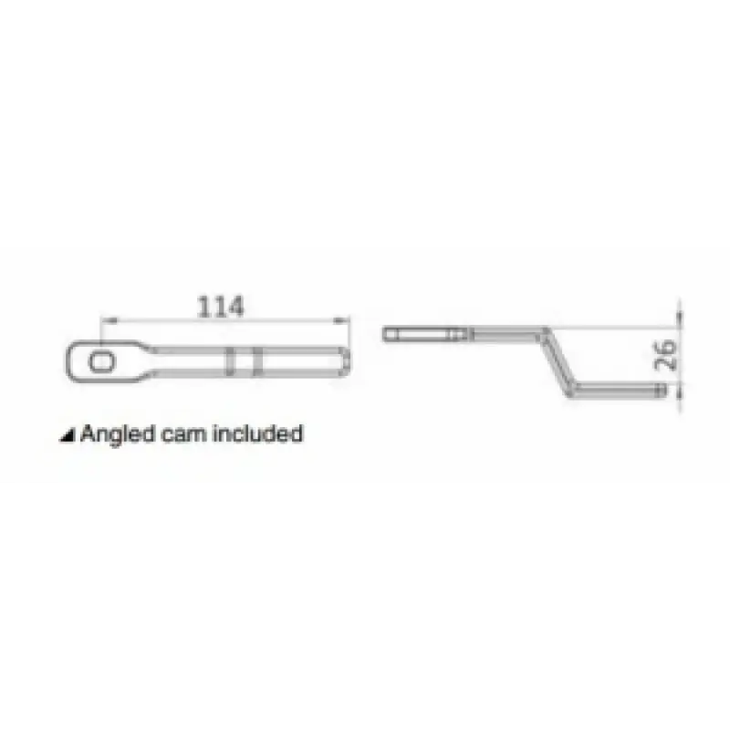 Eclipse Çek Ve Çevir Gömme Kulp  Büyük