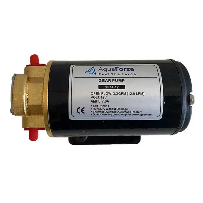 Aquaforza Dişli Yakıt/yağ Pompası 15 Lt/dk, 24V