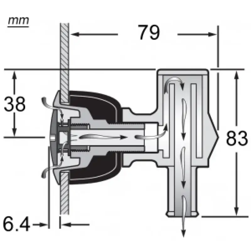 Attwood P-trap Yakıt Tankı Havalandırması