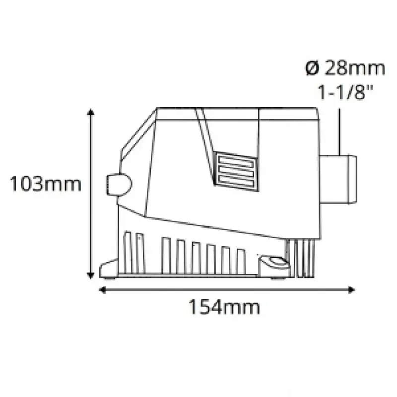 Attwood Sahara Mk2 Sintine Pompası