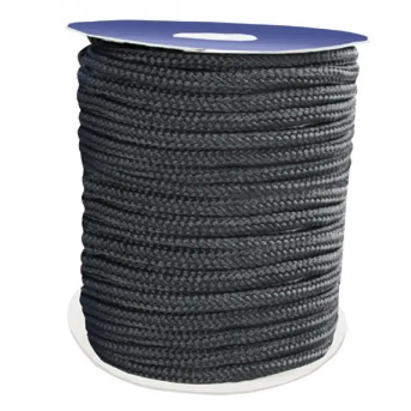 Bağlama Halatı-İki Burgulu-16 Kollu- 18mm (140 metre) Pol K. Siyah