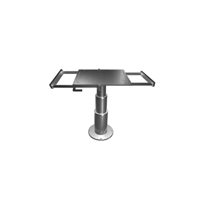 Barka Elektrikli, Kayar Plakalı Masa Ayağı 24V. 2 Kademe - 700mm