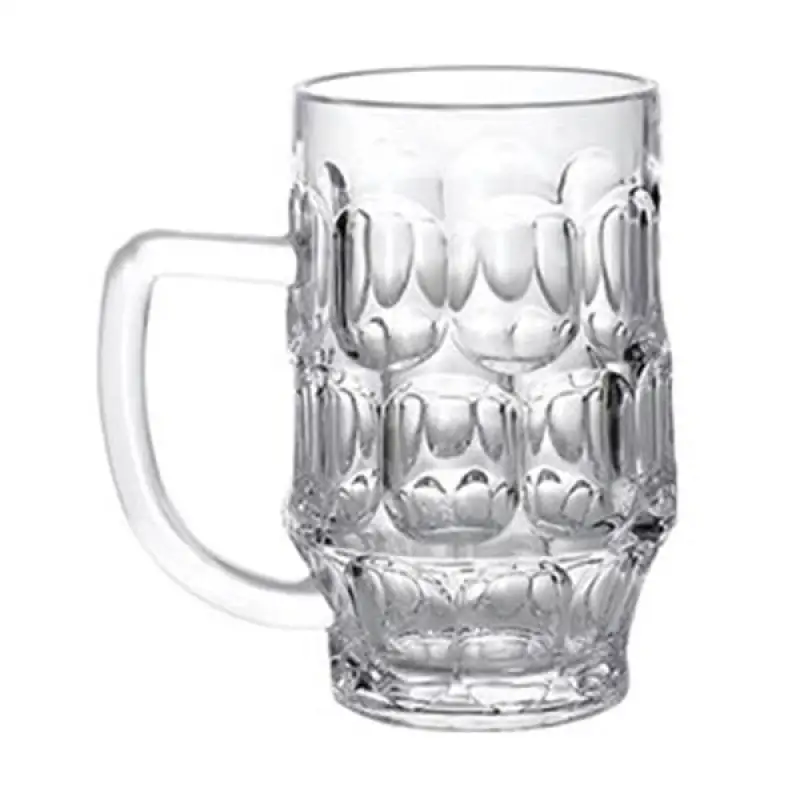 Bira bardağı, kulplu, 500 cl, polikarbonat. 2set