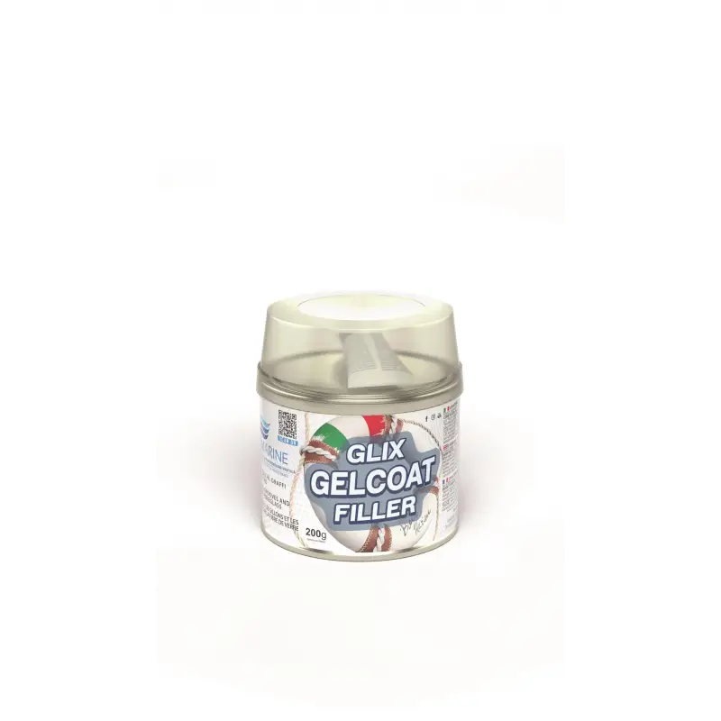 Blue Marine Glix Gelcoat Filler, 200 Gr