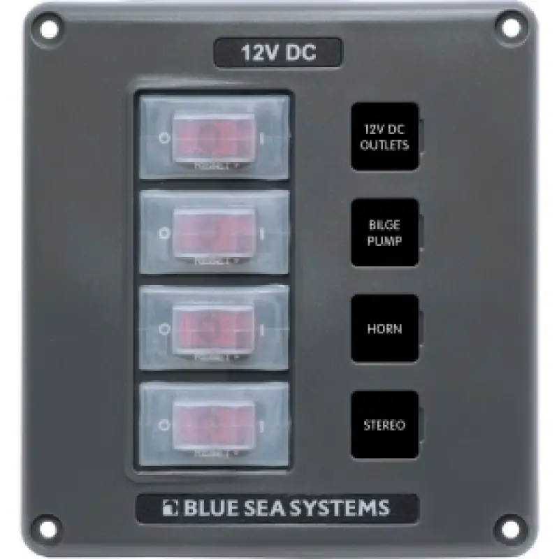 Blue Sea Systems Suya dayanıklı sigorta panelleri