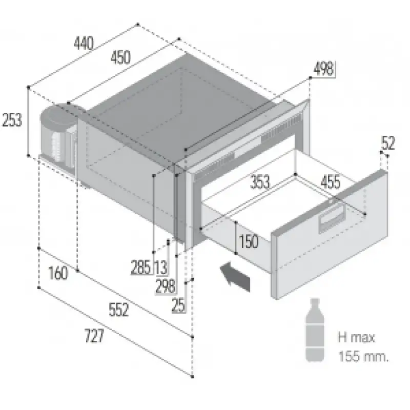 Buzdolabı. Model Dw35 Ocx2 Rfx