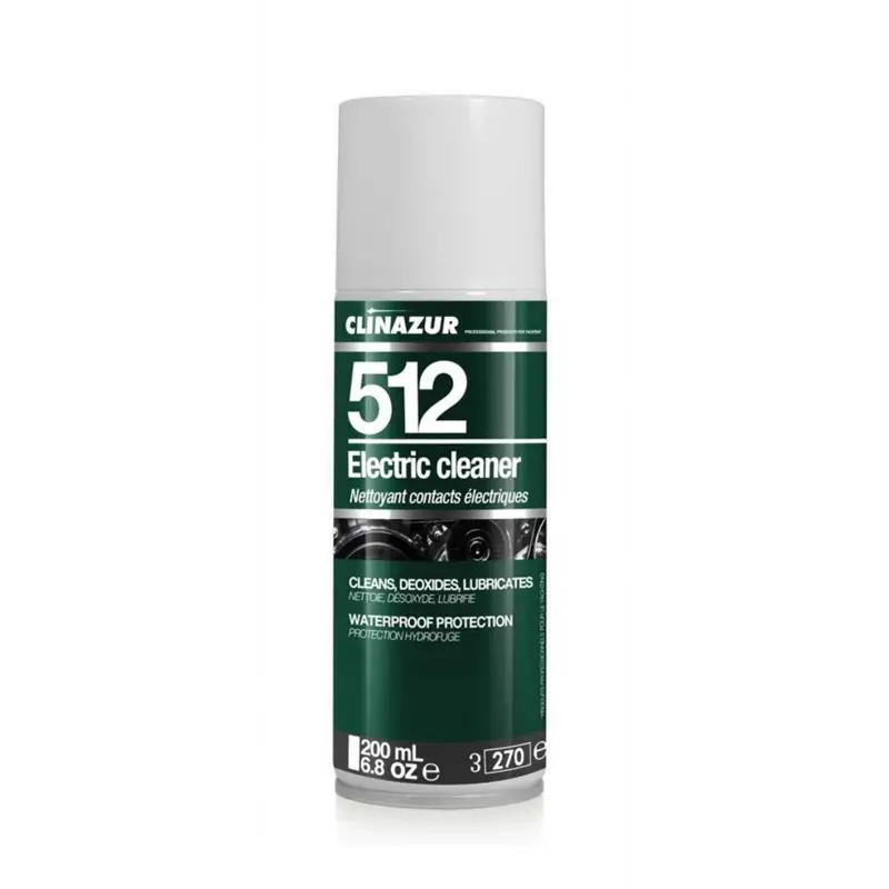 Clin Azur 512 Elektrik Aksam Temizleyici 200 ml