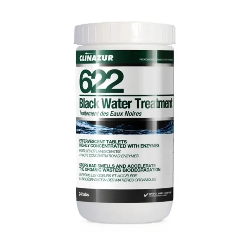 Clin Azur -622- Pis su tankları için tablet 24 adet