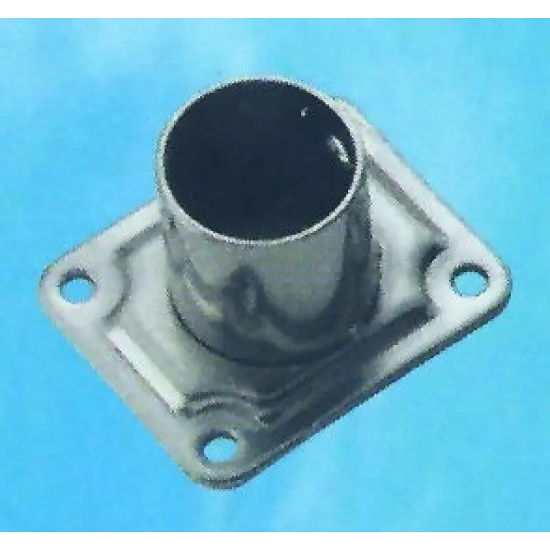 Dikdörtgen Taban 90°, İnox 316, Ø 25mm