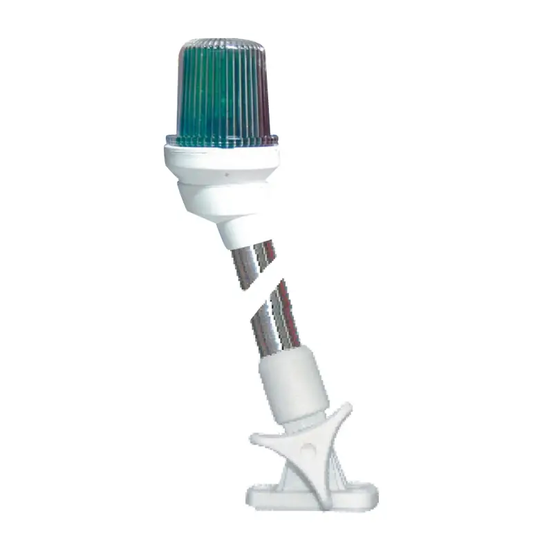 Direkli Seyir Feneri Katlanır 3 Renk 23Cm,316Ss - Beyaz